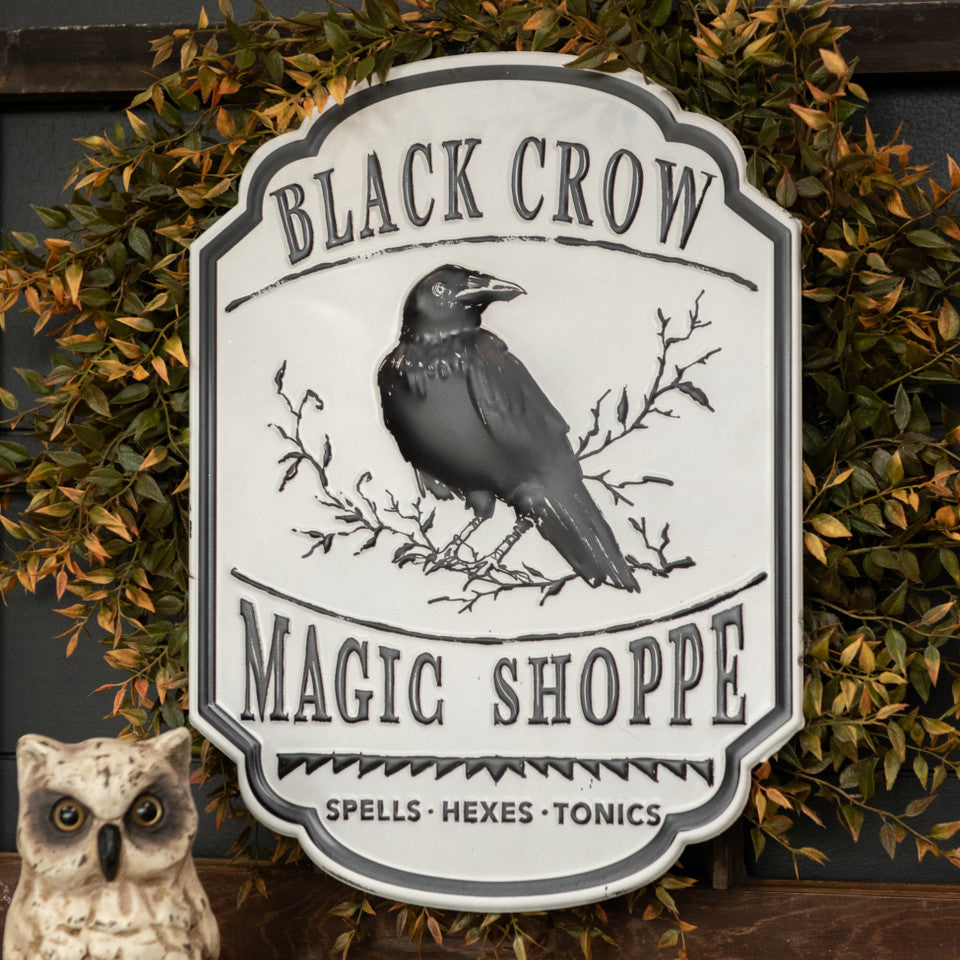 Black Crowe Magic Sign