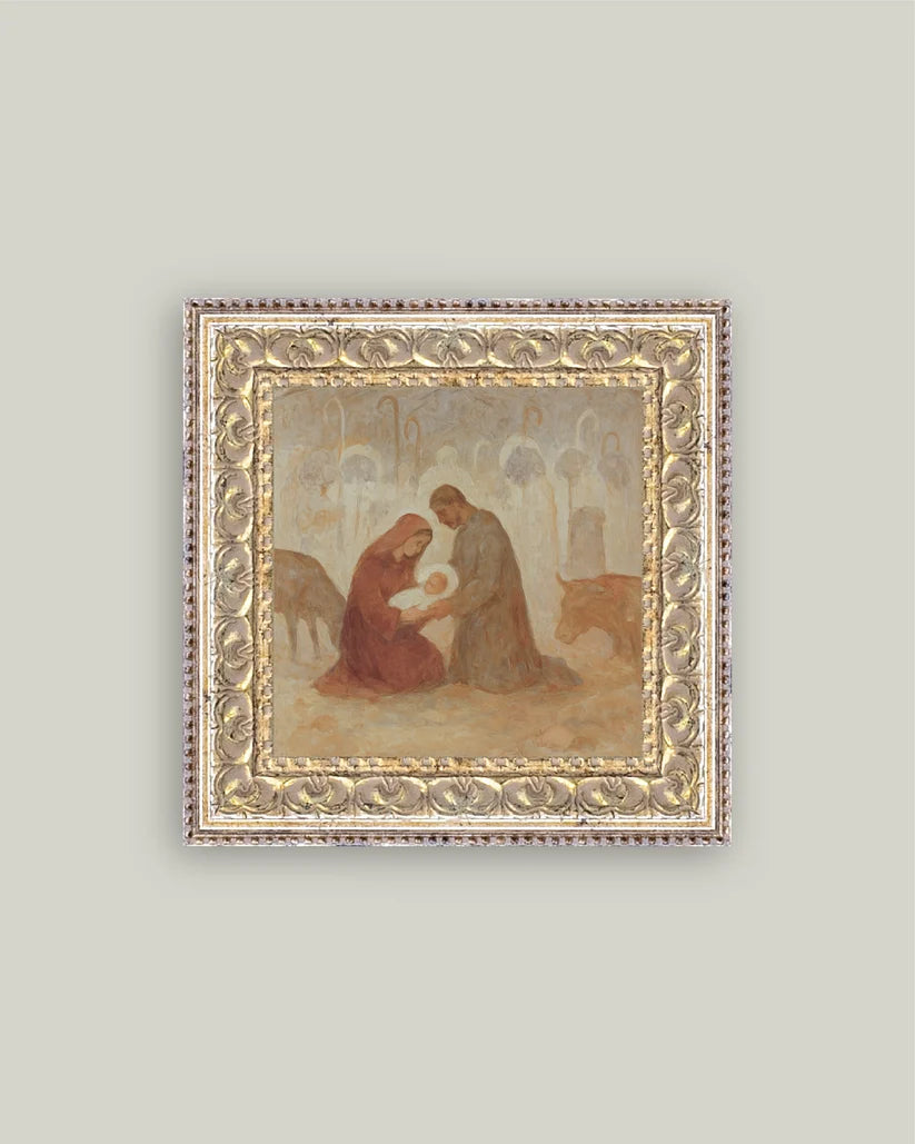 6x6 "The Birth of Christ Nativity" Frame