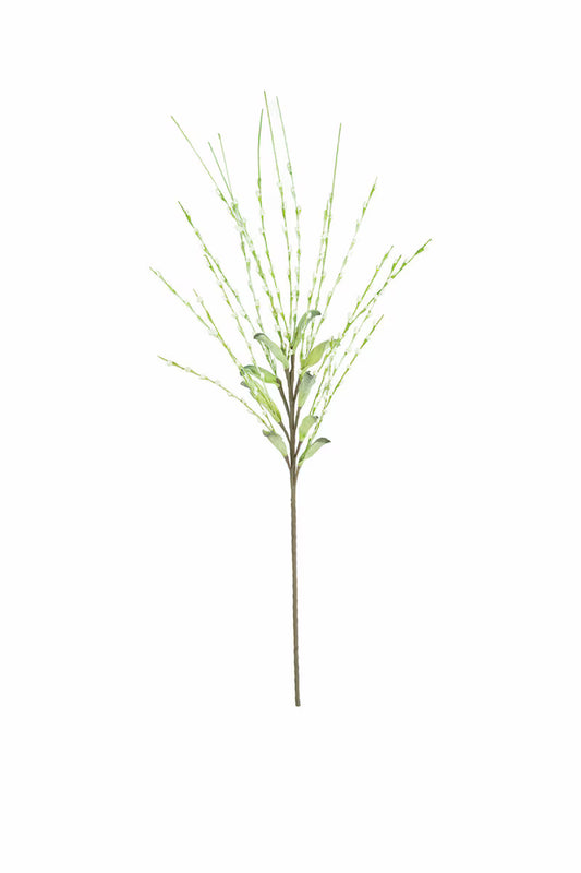 46" Springy White Blossom Stem