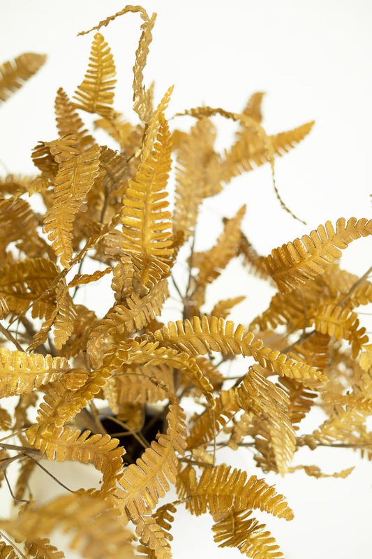 39" Brown Leaf Spray