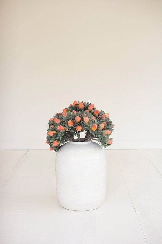 24" Orange Botanical