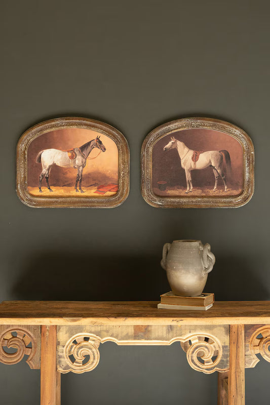 Arched Frame Horse Picture