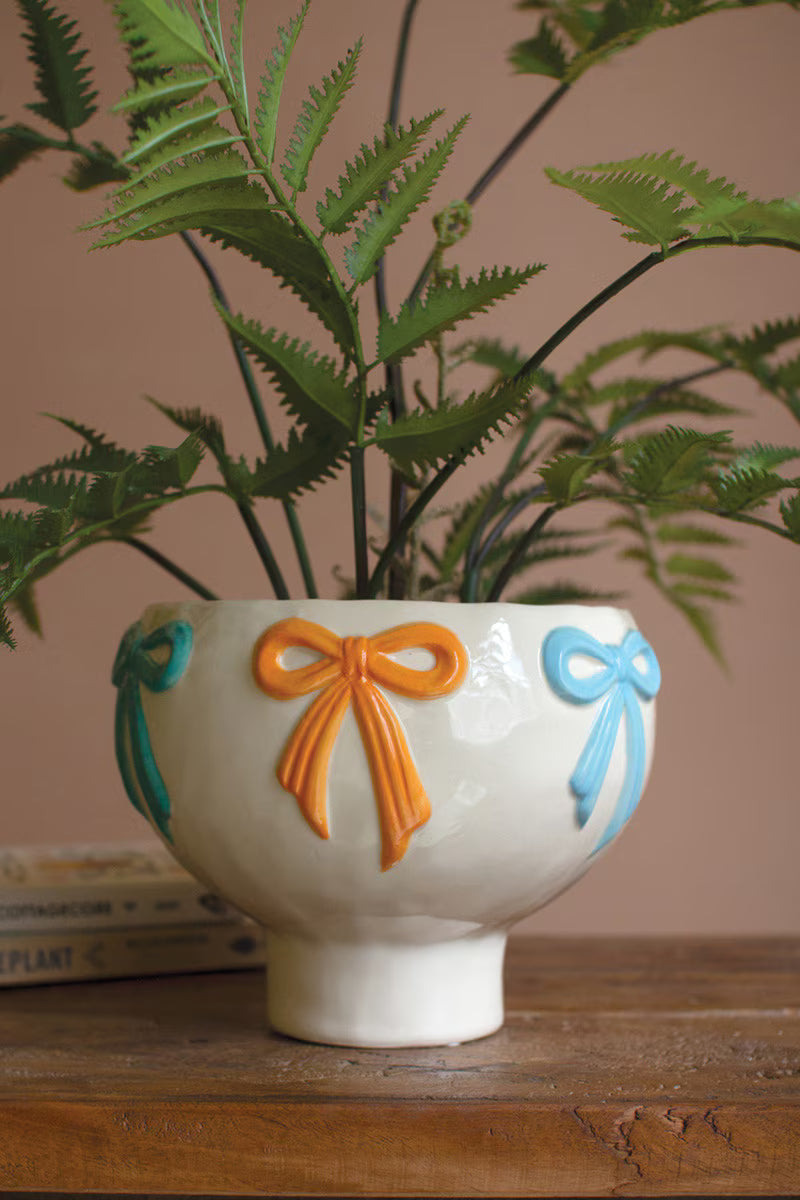 Multi-Color Bows Compote