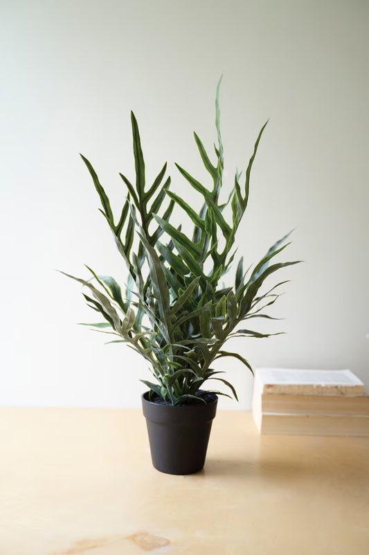 27" Artificial Fern in Pot