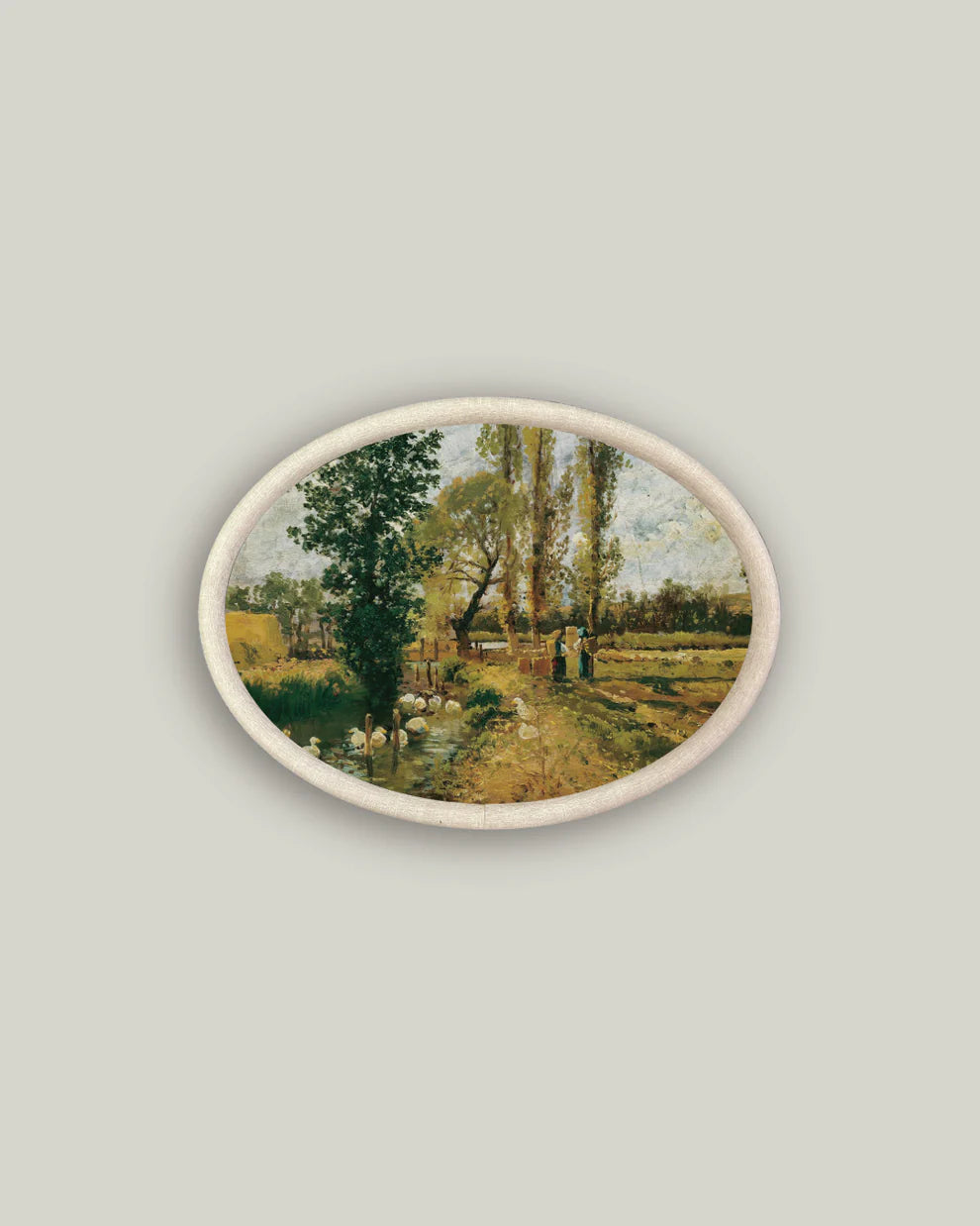 16x12 Duck Landscape Oval Picture Frame