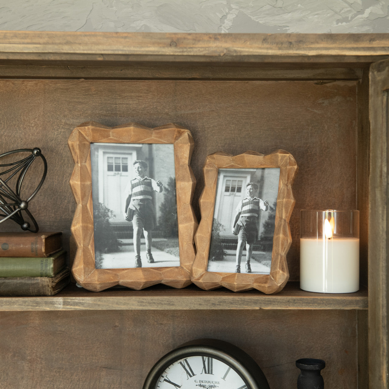 Wavy Wood Picture Frame
