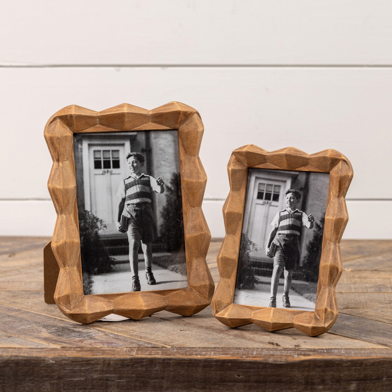 Wavy Wood Picture Frame