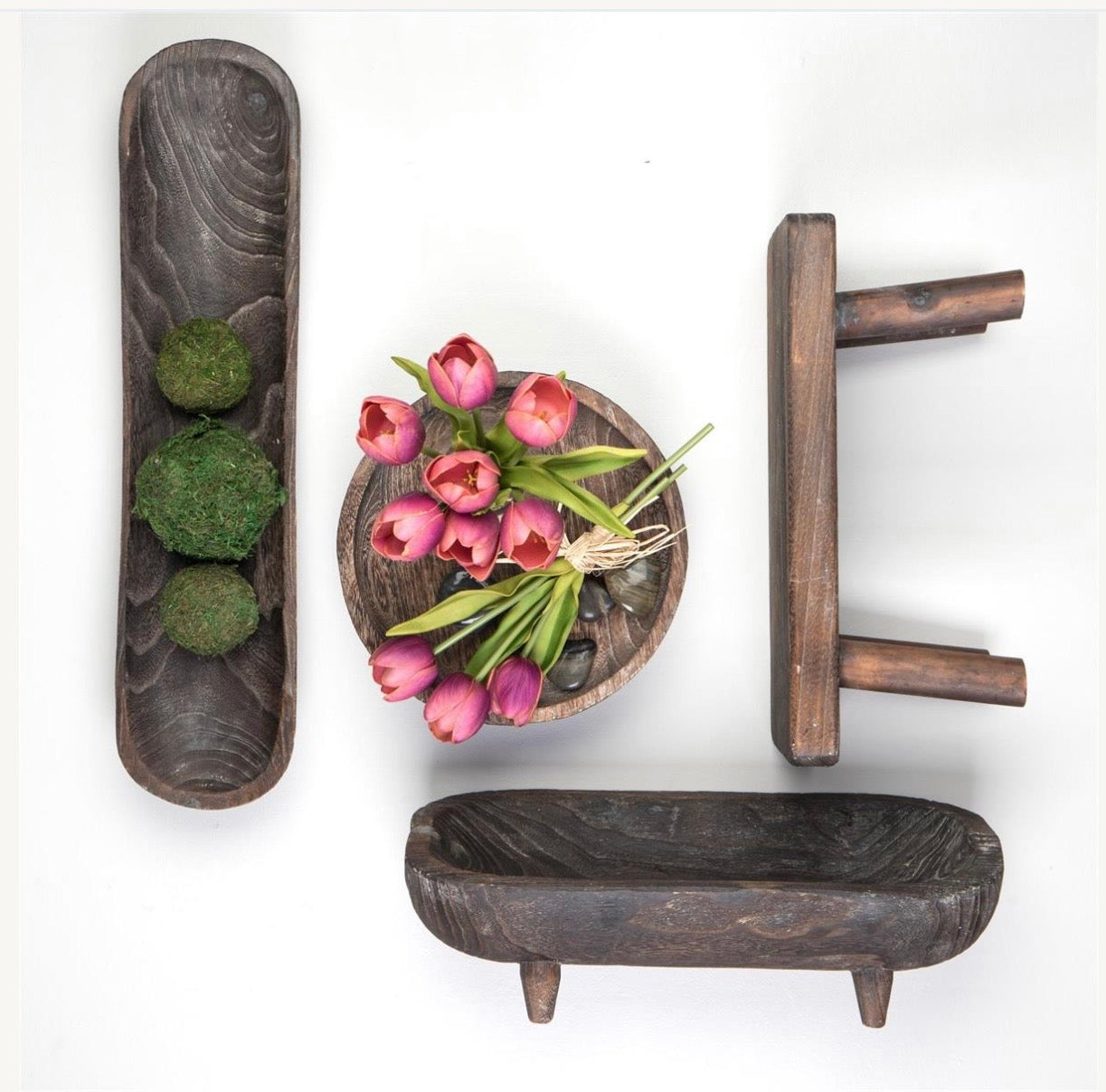 Rectangle Wood Bench
