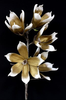 40" Gold Foam Flower