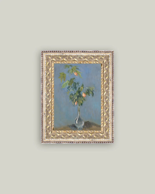 5x7 Flowers in Glass Vase Picture Frame
