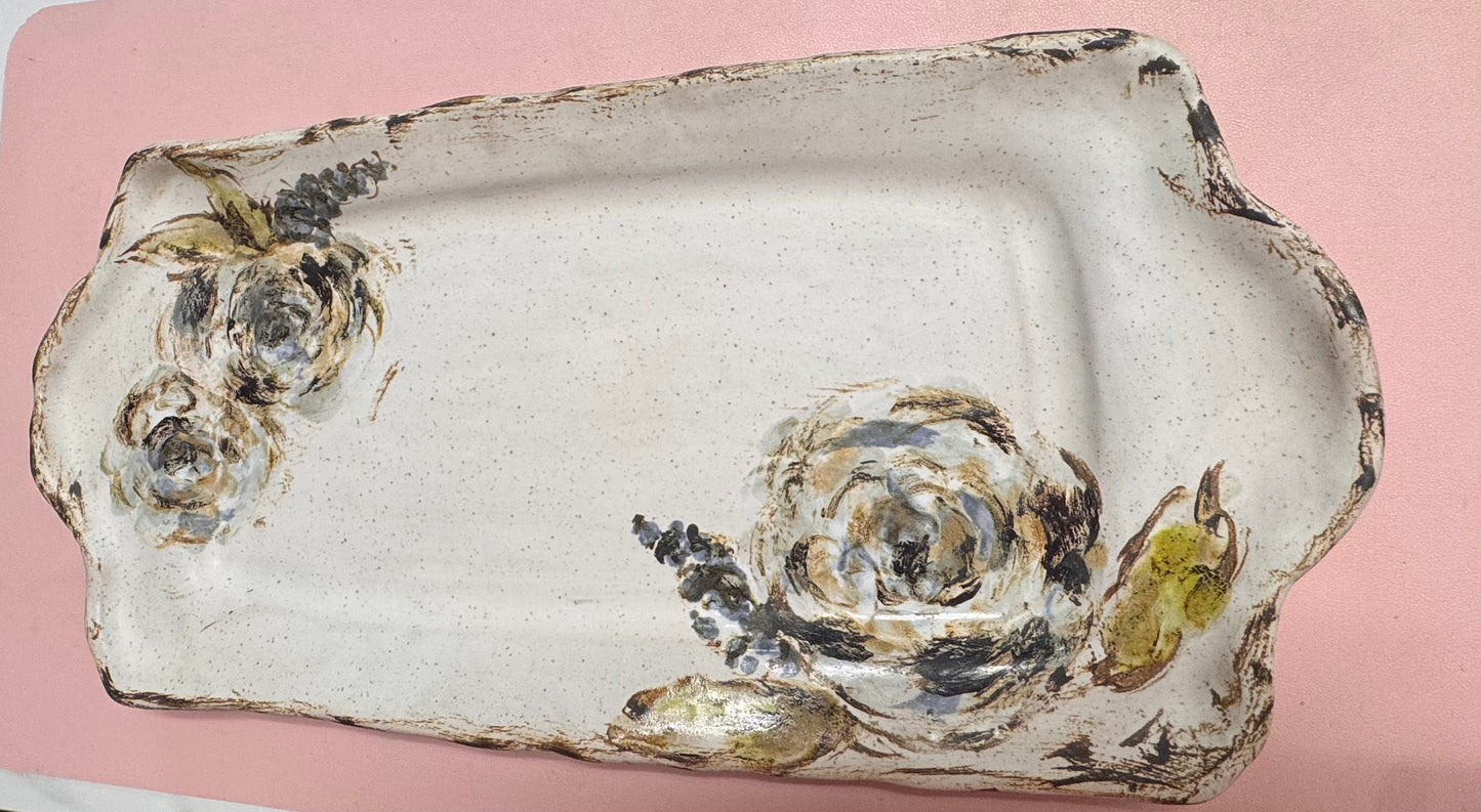 Rectangle Tray w/ Handles