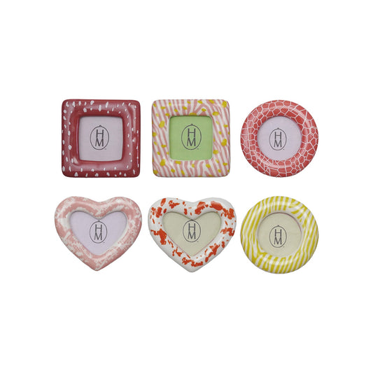 Mini Stoneware Photo Frame Magnet