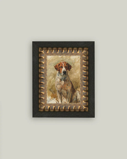 5x7 Study of a Hound Picture Frame