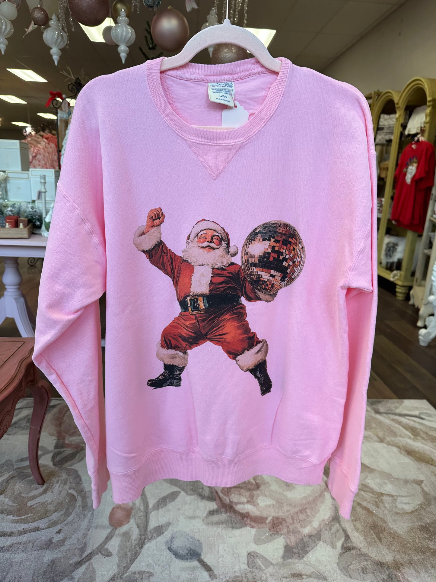 Disco Santa Crewneck