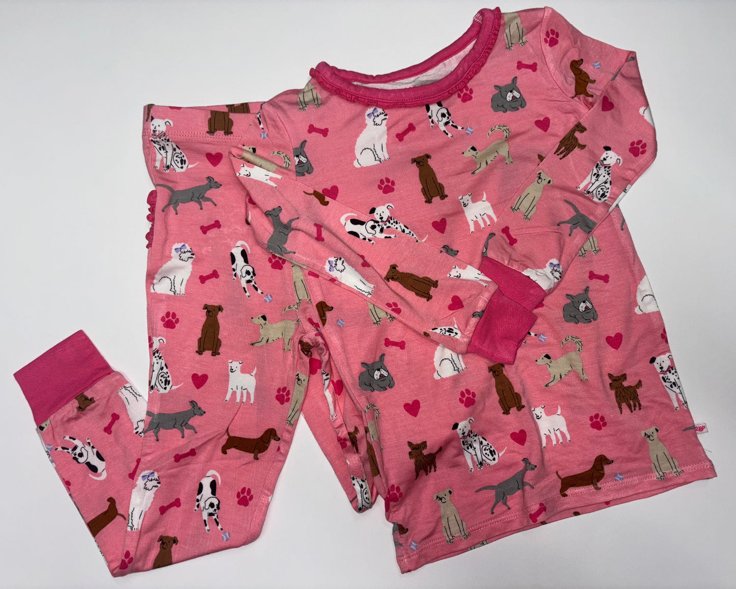 RuffleButts- Pink Puppy Playtime