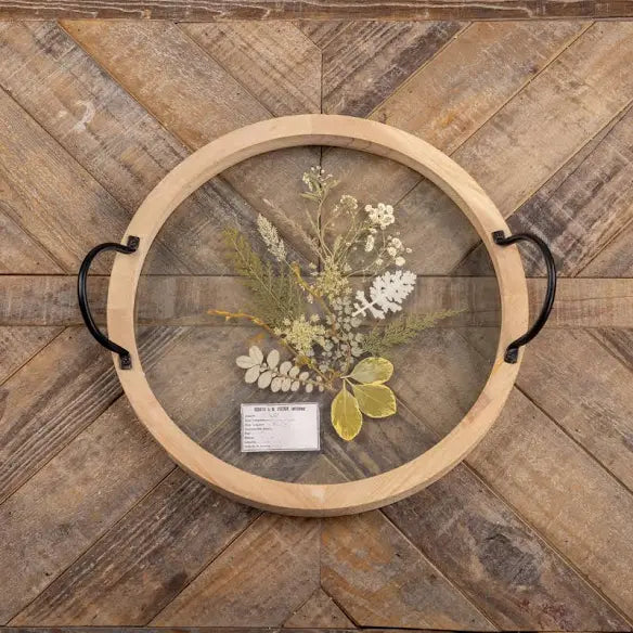 13.5 Pressed Mixed Fern Tray