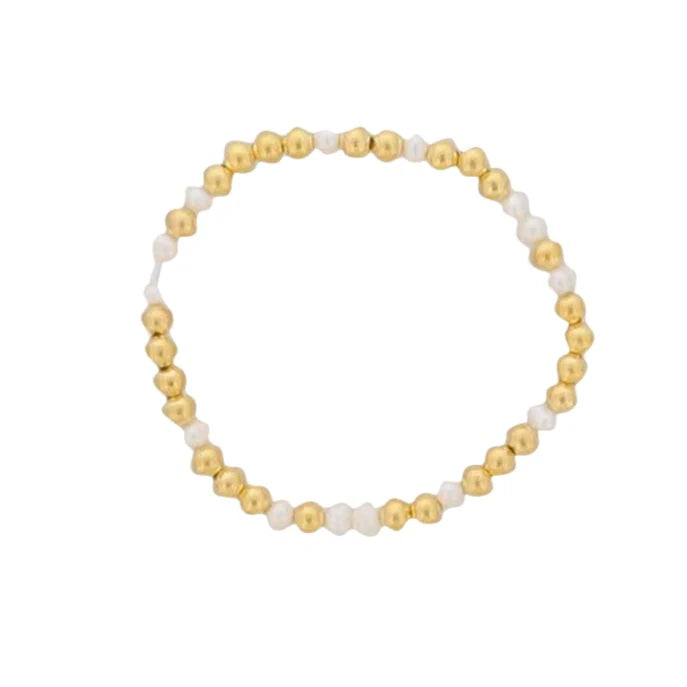 Golden Beaded Bracelets