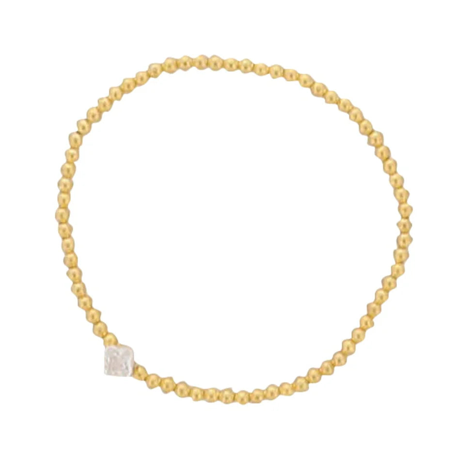 Golden Beaded Bracelets