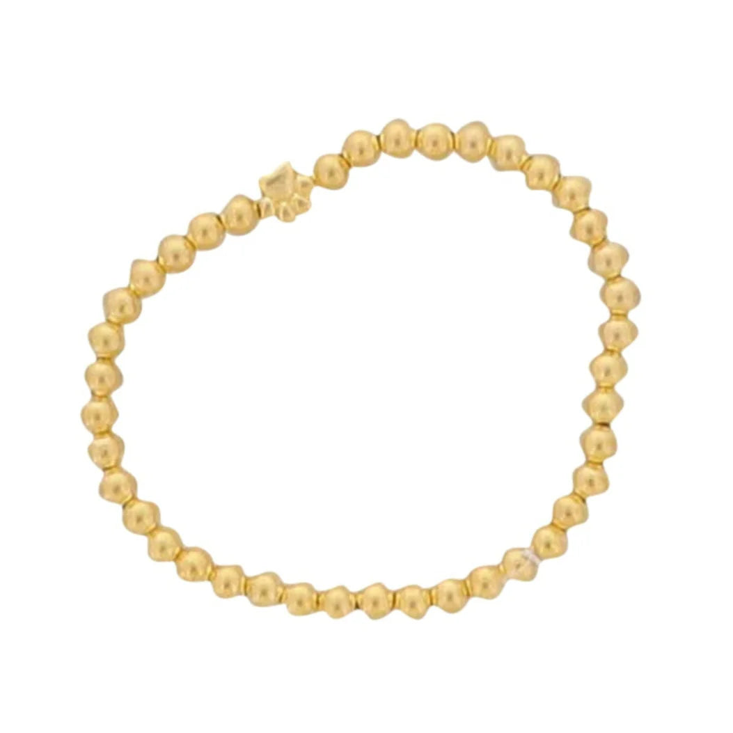Golden Beaded Bracelets