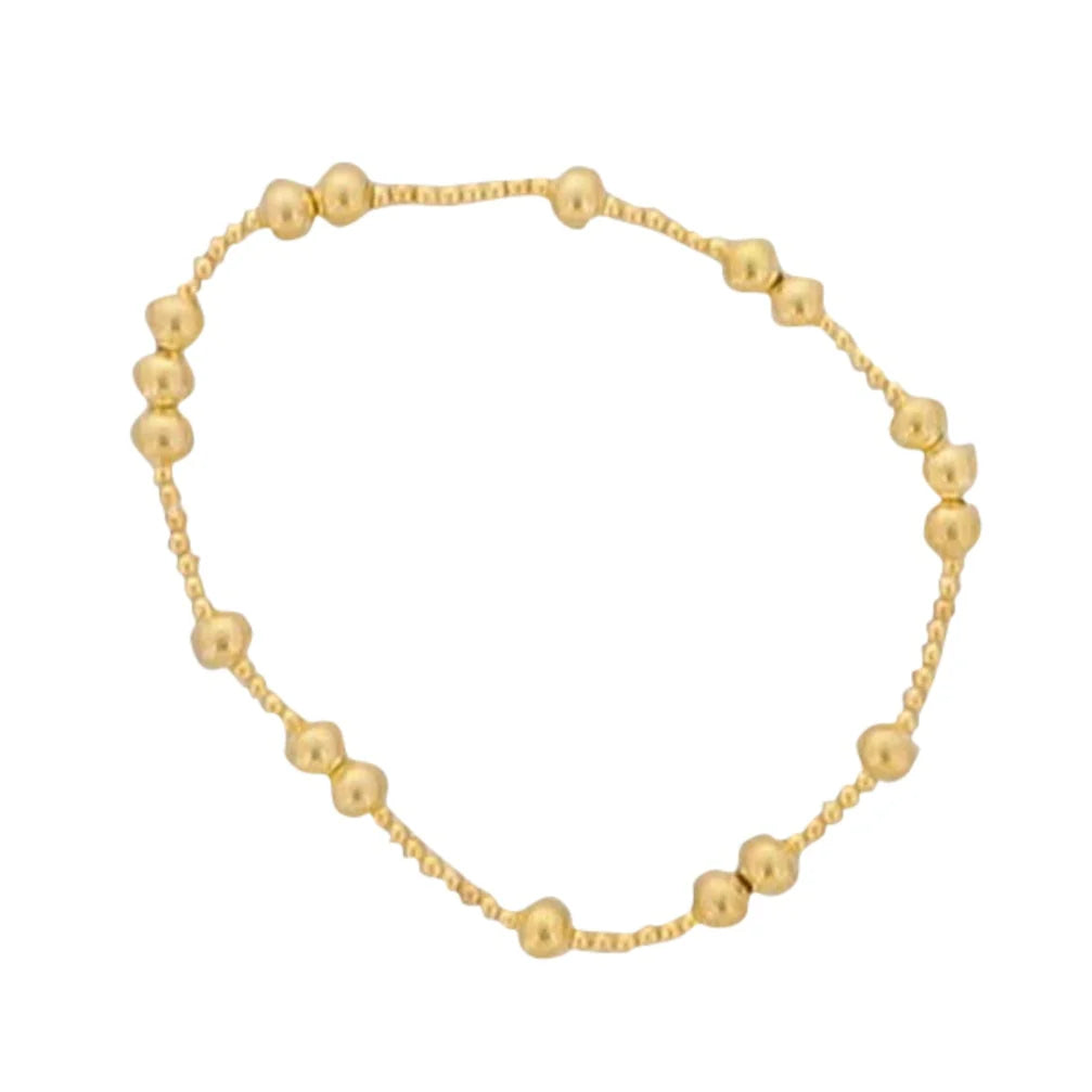 Golden Beaded Bracelets