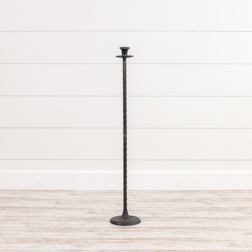 Black Taper Candlestick