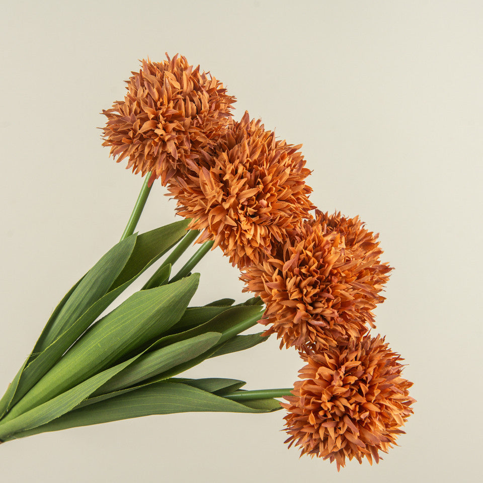 16.5" Burnt Orange Mum Sprays