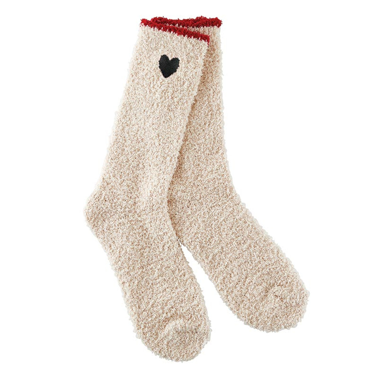 Cozy Heart Socks