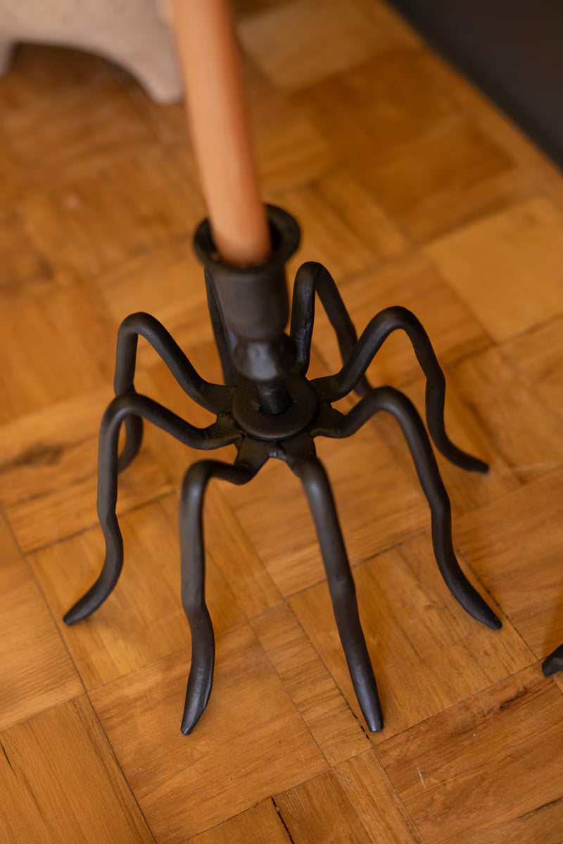 Spider Taper Candle Holders