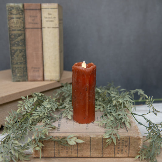 2x5" Moving Flame Pillar Candle