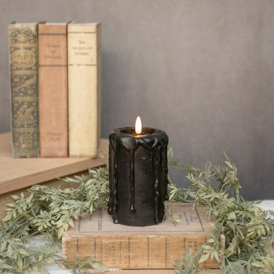 5" 3D Flame Pillar Candle