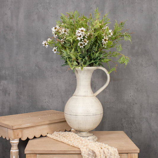26.25" Cream Daisy Bush