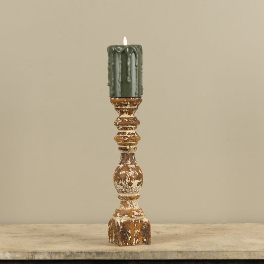 14" Stephanie Pillar Candle Holder