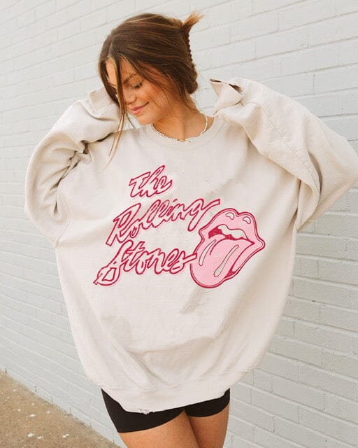 Rolling Stones Puff Sweatshirt