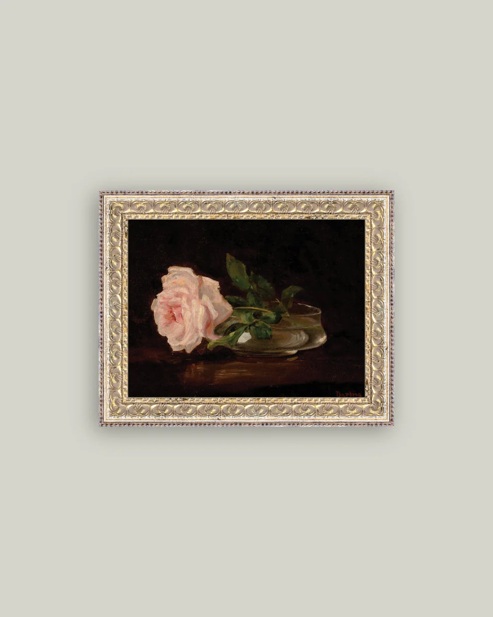 10x8 Still Life with Rose Picture Frame