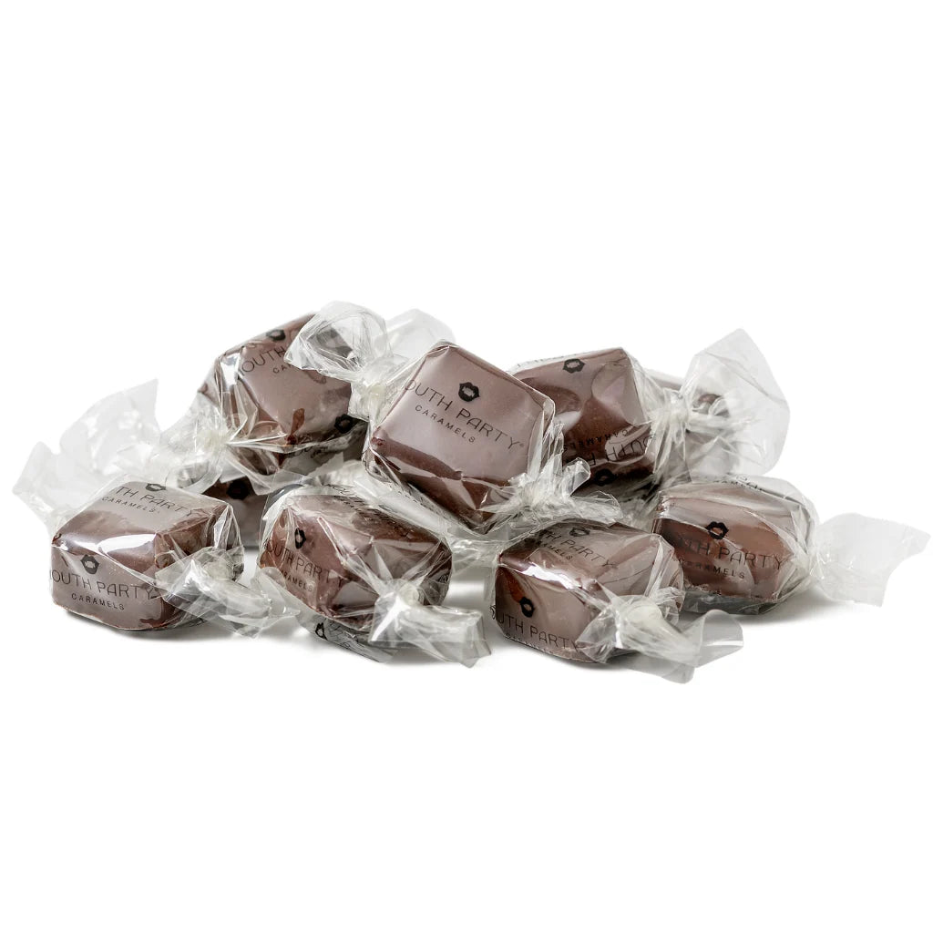 Salted Mocha Mouth Party Caramels