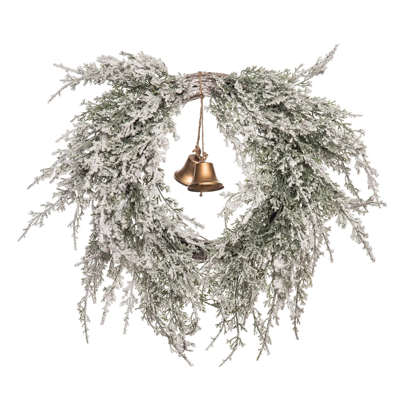 Lush Snowy Wreath