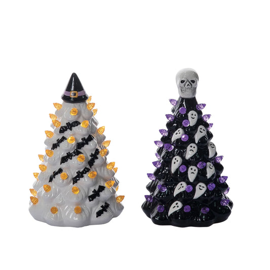 Light-Up Halloween Tree