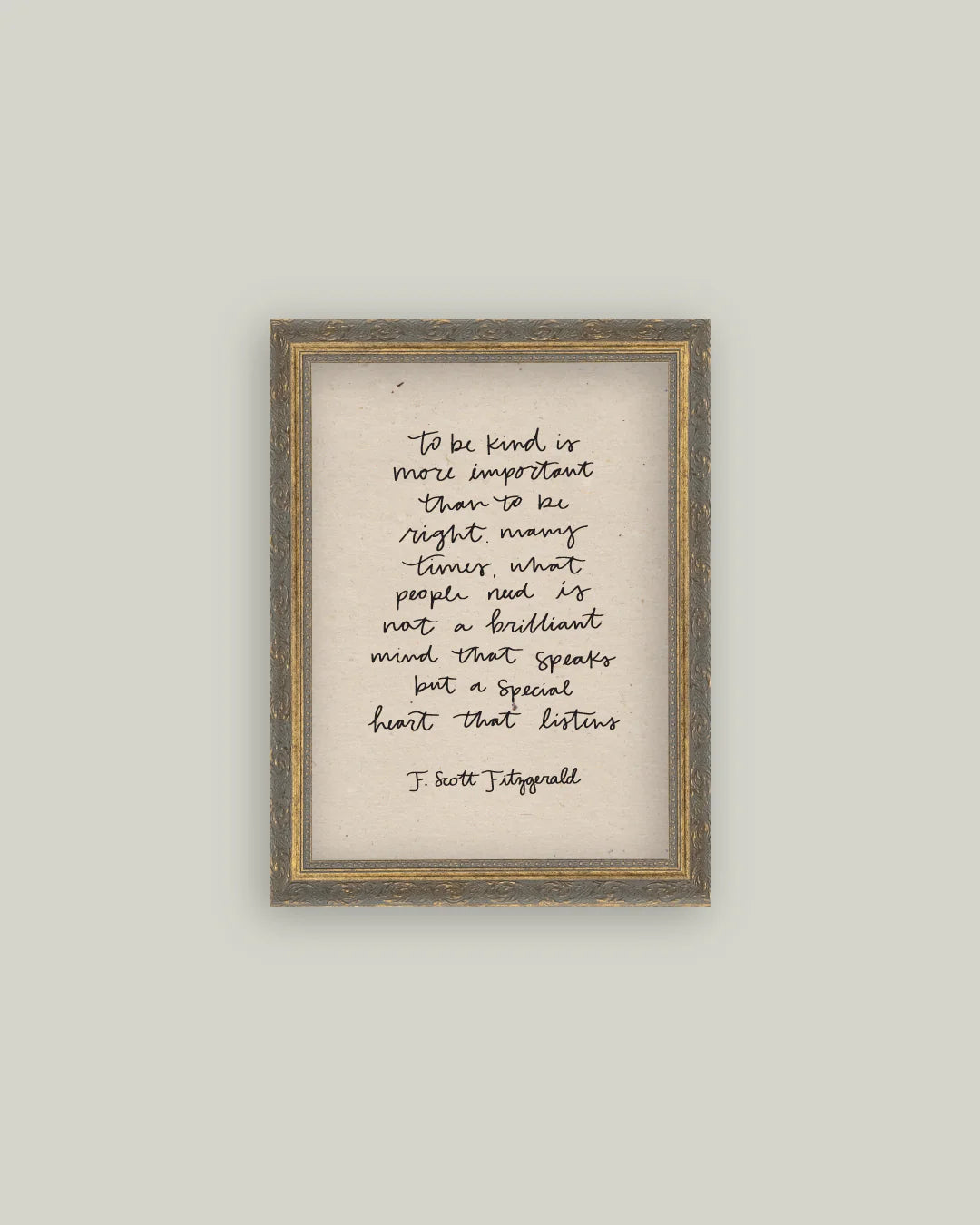8x10 To Be Kind Picture Frame