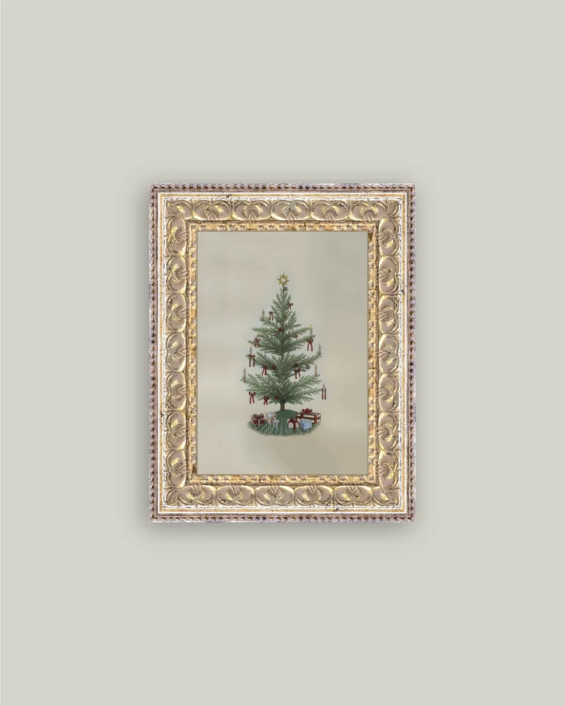 5x7 Vintage Tree with Bows Frame