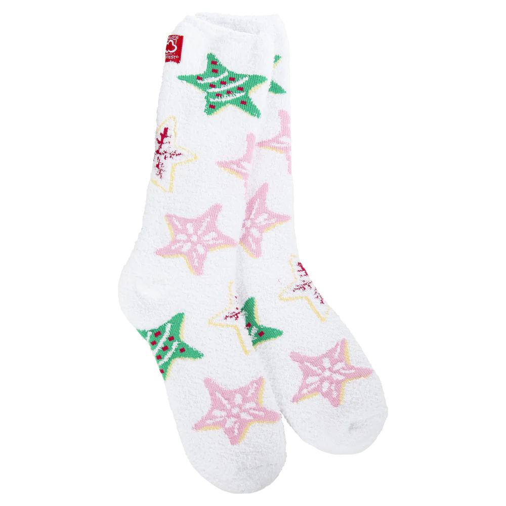 Cozy Christmas Crew Socks