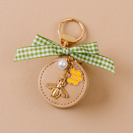 "Hey Honey" Jewelry Case Bag Charm