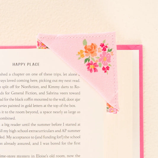 Corner Keeper Fabric Bookmark