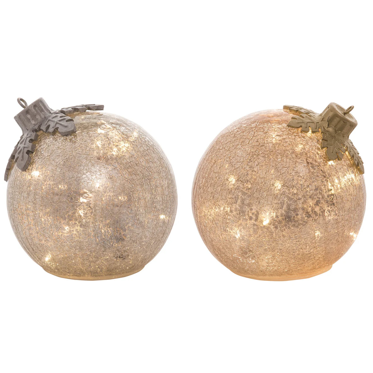 Glass Light Up Ornament