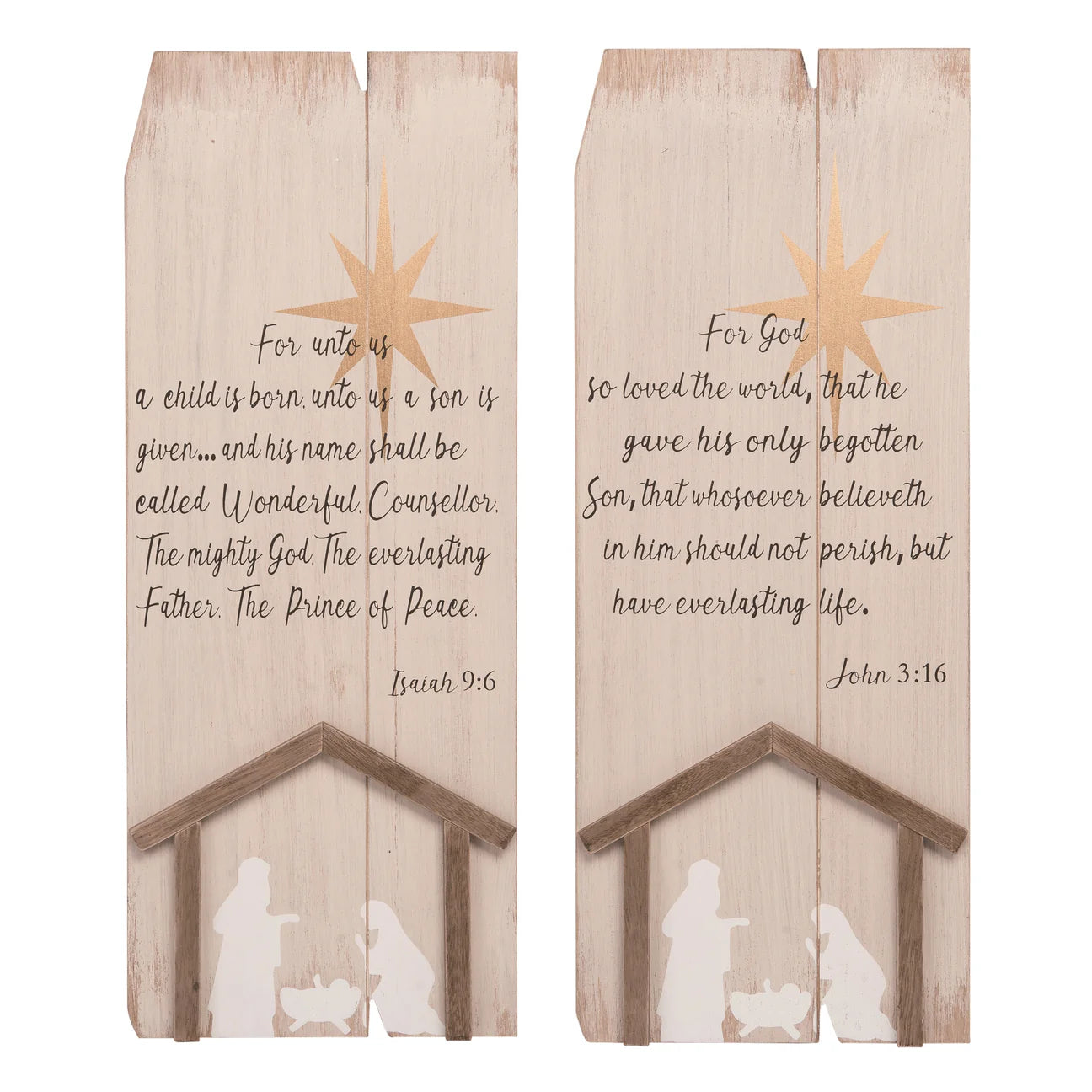 Nativity Verse Decor