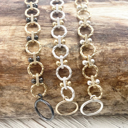 Matte Two-Toned Bracelets