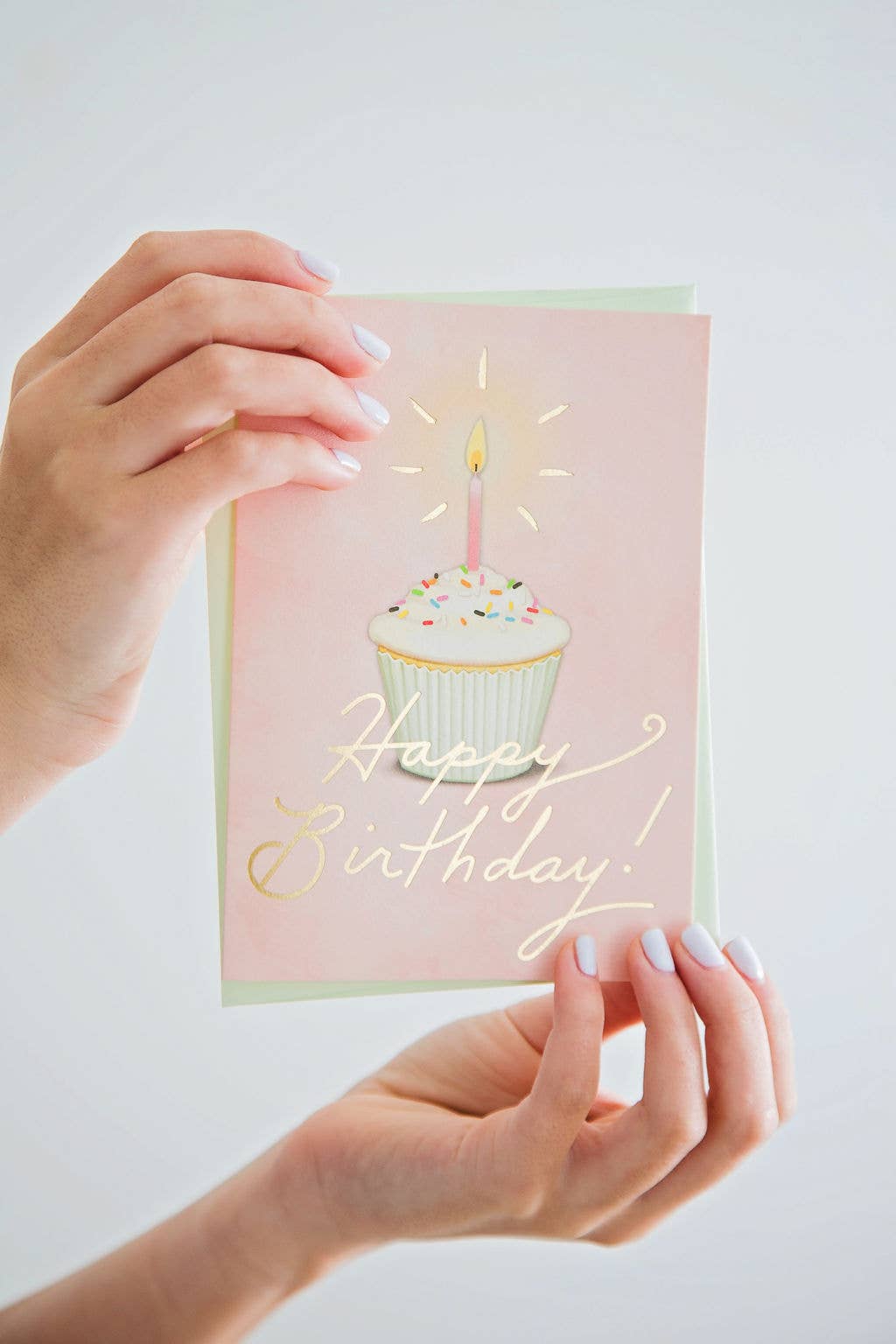 Golden Birthday Greeting Card