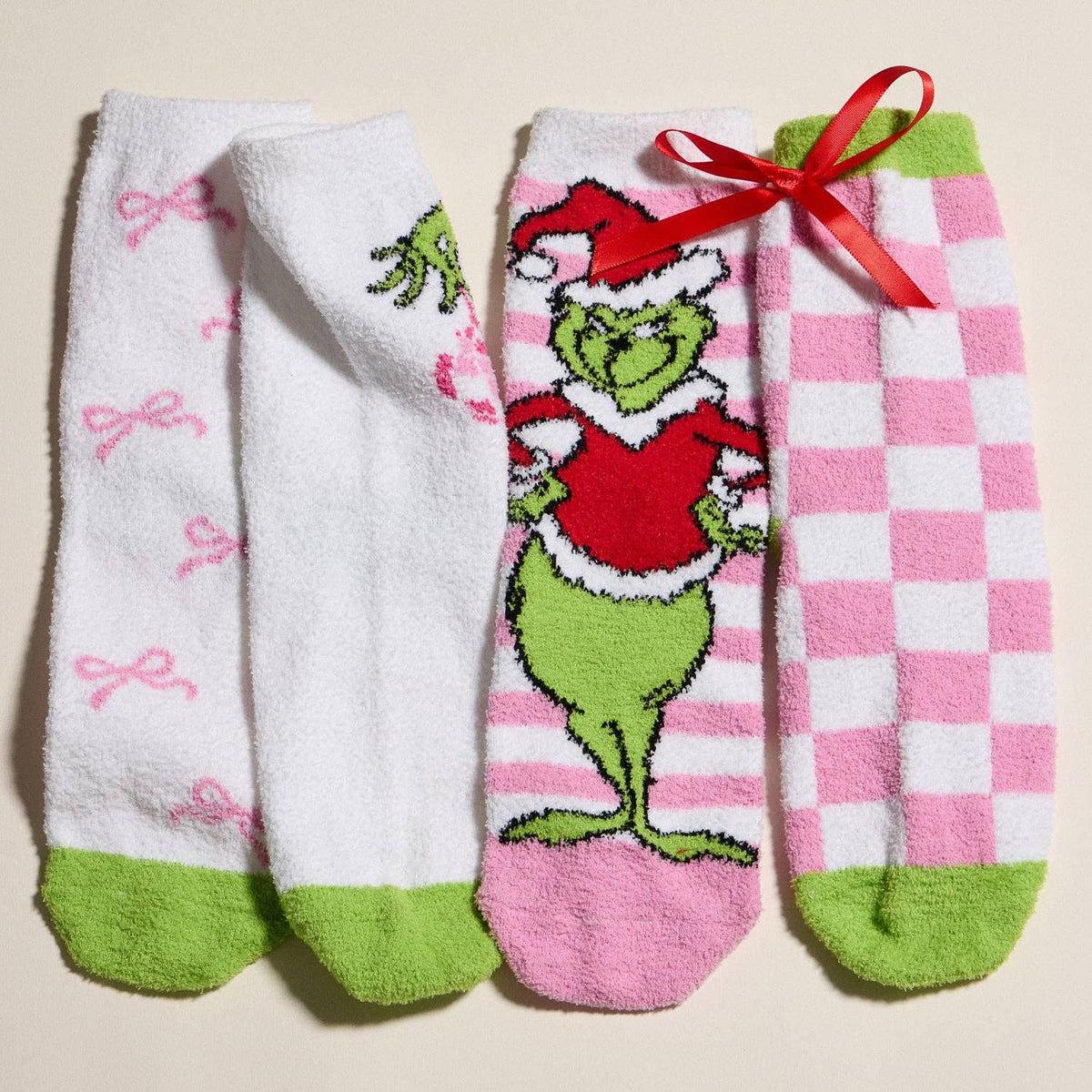 Green Monster Cozy Socks Gift Bundle