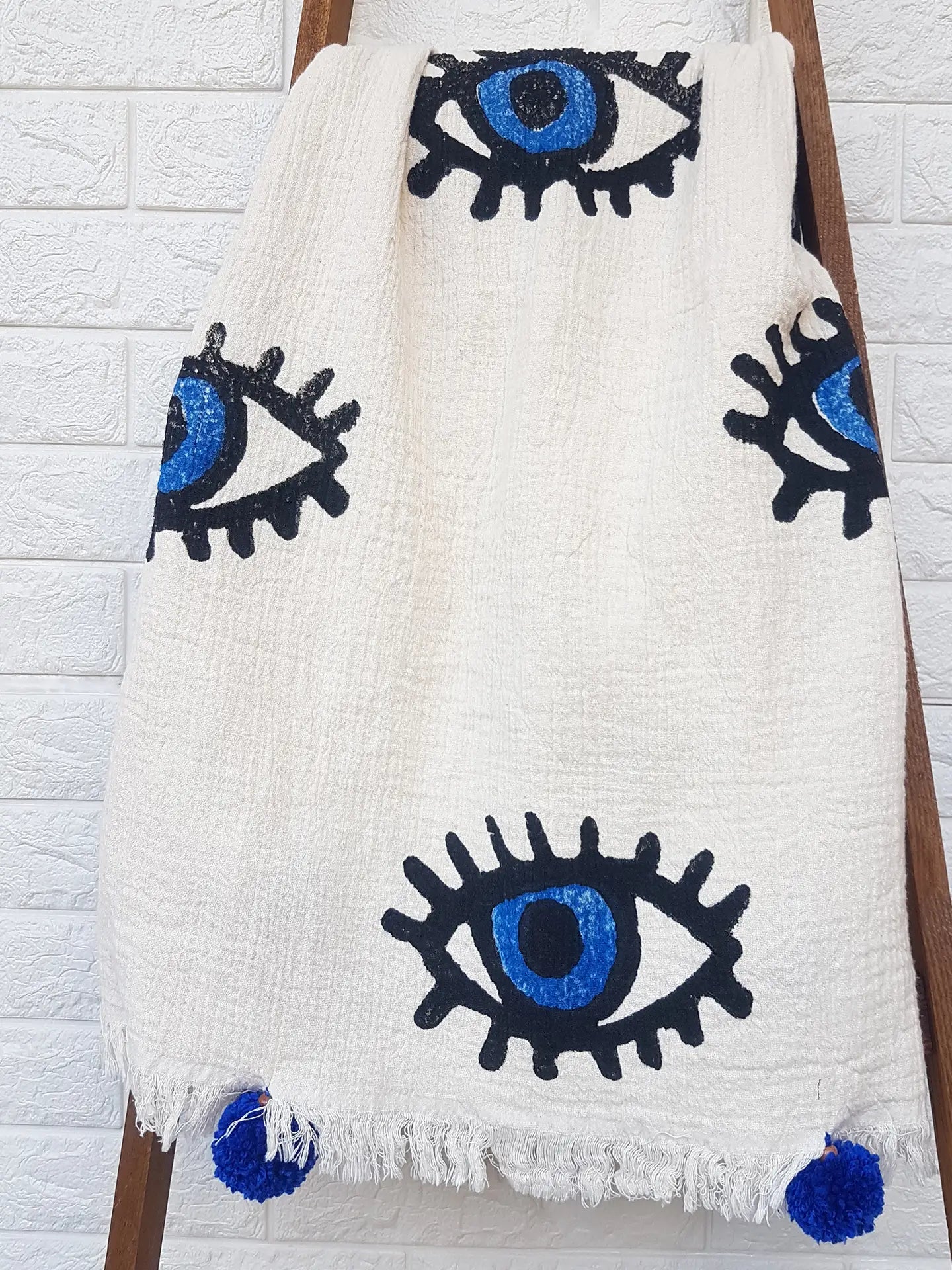 Evil Eye Throw Blanket