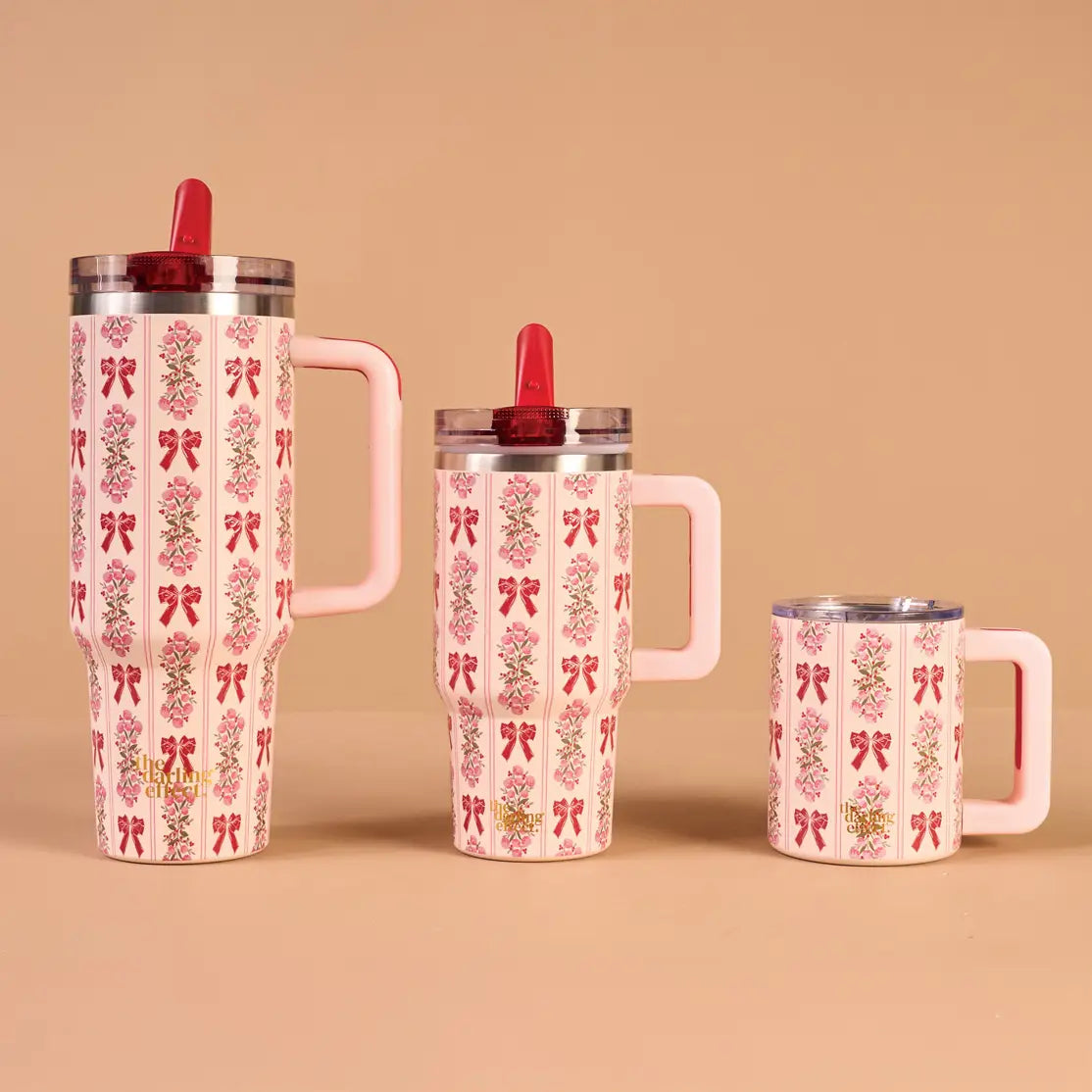 40 oz Christmas Lifestyle Flip Straw Tumblers