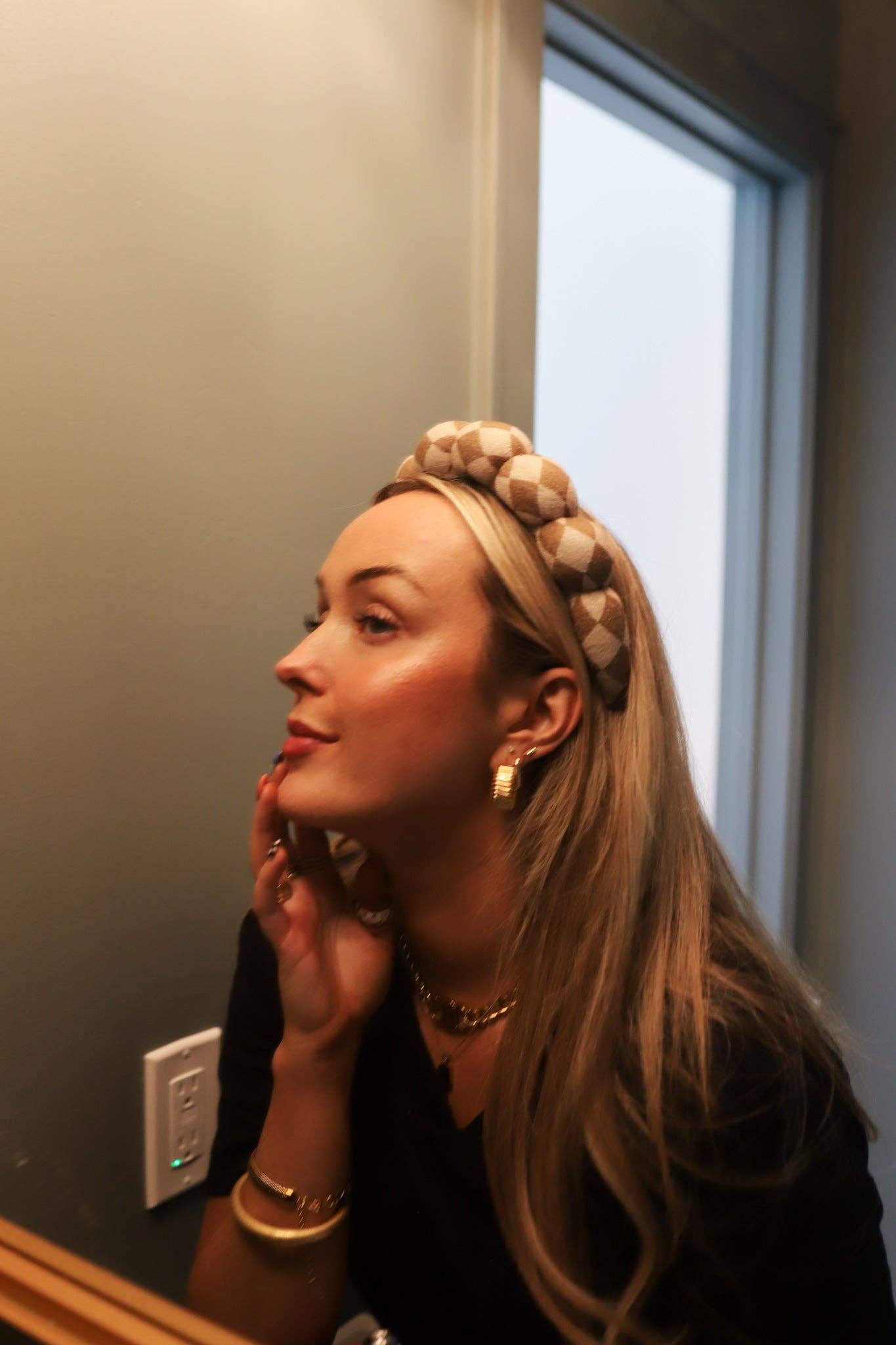 GRWM Headband + Wristband Set